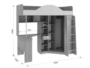 Детский комплекс Фэнтези в Верхнеуральске - verhneuralsk.mebel74.com | фото 2