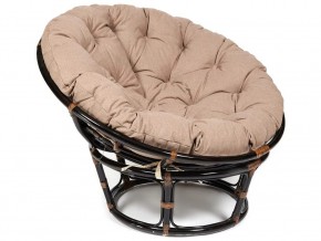 Кресло Papasan 23/01 W с подушкой Antique brown, экошерсть Коричневый в Верхнеуральске - verhneuralsk.mebel74.com | фото