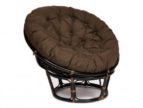 Кресло Papasan 23/01 W с подушкой Antique brown, ткань Коричневый в Верхнеуральске - verhneuralsk.mebel74.com | фото