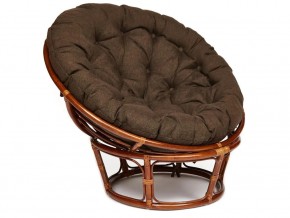 Кресло Papasan 23/01 W с подушкой Pecan, ткань Коричневый в Верхнеуральске - verhneuralsk.mebel74.com | фото