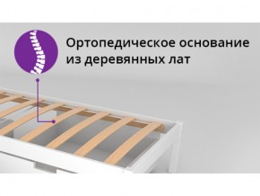 Кровать-домик мягкий Svogen графит-белый в Верхнеуральске - verhneuralsk.mebel74.com | фото 2