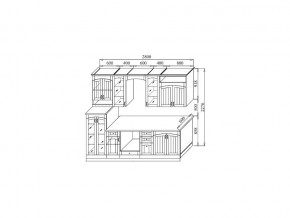 Кухня Кантри 2800 мм в Верхнеуральске - verhneuralsk.mebel74.com | фото 2