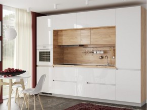 Кухня Лорен Белый глянец в Верхнеуральске - verhneuralsk.mebel74.com | фото