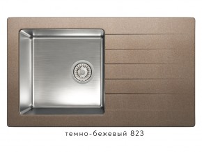 Мойка комбинированная Tolero twist TTS-860 Темно-бежевый 82 в Верхнеуральске - verhneuralsk.mebel74.com | фото