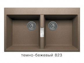 Мойка кварцевая Tolero Loft TL-862 Темно-бежевый 823 в Верхнеуральске - verhneuralsk.mebel74.com | фото