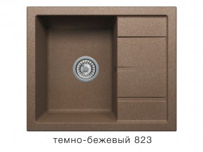 Мойка кварцевая Tolero R-107 Темно-бежевый 823 в Верхнеуральске - verhneuralsk.mebel74.com | фото