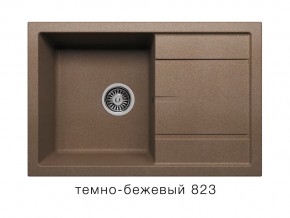 Мойка кварцевая Tolero R-112 Темно-бежевый 823 в Верхнеуральске - verhneuralsk.mebel74.com | фото