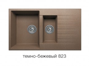 Мойка кварцевая Tolero R-118 Темно-бежевый 823 в Верхнеуральске - verhneuralsk.mebel74.com | фото