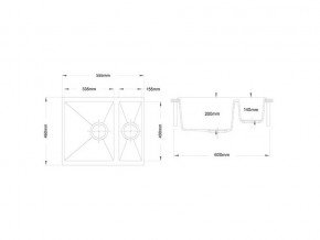 Мойка Longran Enigma ENG 555.460 15 в Верхнеуральске - verhneuralsk.mebel74.com | фото 2