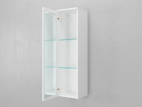 Пенал подвесной Unit 120 зеркало внутри белый матовый в Верхнеуральске - verhneuralsk.mebel74.com | фото 2