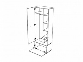 Прихожая Инес со шкафом в Верхнеуральске - verhneuralsk.mebel74.com | фото 4