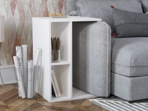 Приставной стол Лофт белый в Верхнеуральске - verhneuralsk.mebel74.com | фото 2
