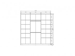 Шкаф-купе Max МШ-25-6-24/2-999 пленка Oracal черная в Верхнеуральске - verhneuralsk.mebel74.com | фото 2