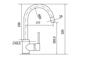 Смеситель Logic LM2101 Chrome в Верхнеуральске - verhneuralsk.mebel74.com | фото 2