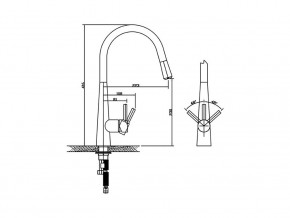 Смеситель Logic LM2181 Chrome в Верхнеуральске - verhneuralsk.mebel74.com | фото 2