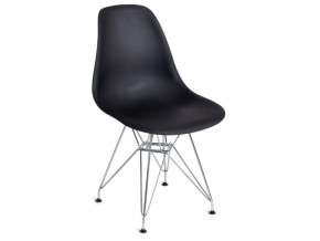 Стул Cindy Iron chair Eames mod. 002 черный в Верхнеуральске - verhneuralsk.mebel74.com | фото