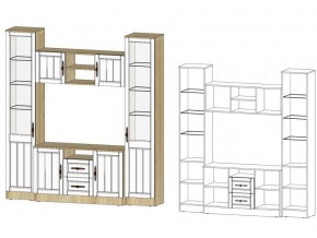 Центральная секция в Верхнеуральске - verhneuralsk.mebel74.com | фото