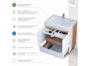 Тумба Grani 600-2-1 Элина дуб сонома в Верхнеуральске - verhneuralsk.mebel74.com | фото 6