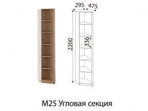 Угловая секция Глэдис М25 Дуб золото в Верхнеуральске - verhneuralsk.mebel74.com | фото 2