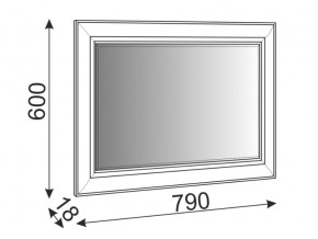Зеркало Саванна М07 в Верхнеуральске - verhneuralsk.mebel74.com | фото 2